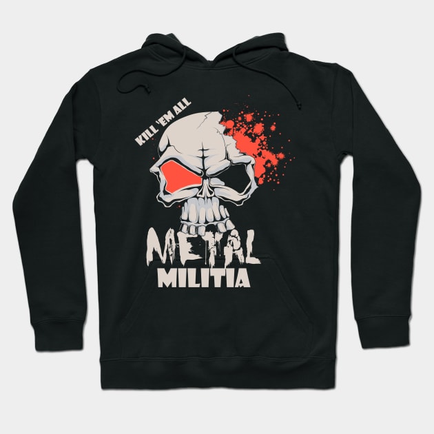 Metal Militia Hoodie by Verboten